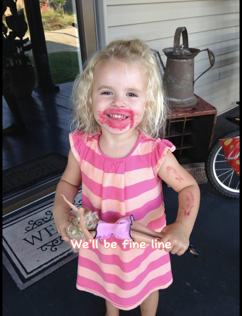  little girl VS now