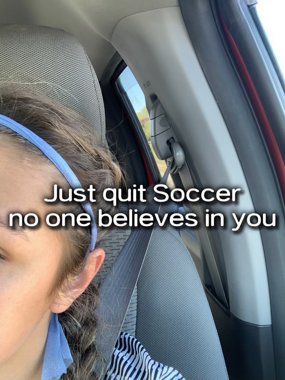 I will never quit 