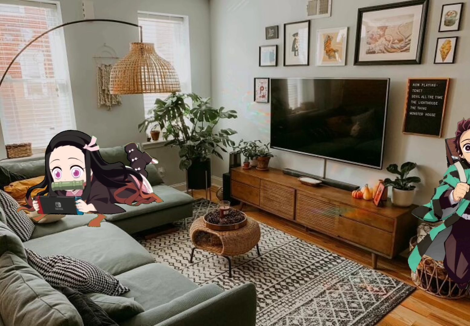el coco en la casa
