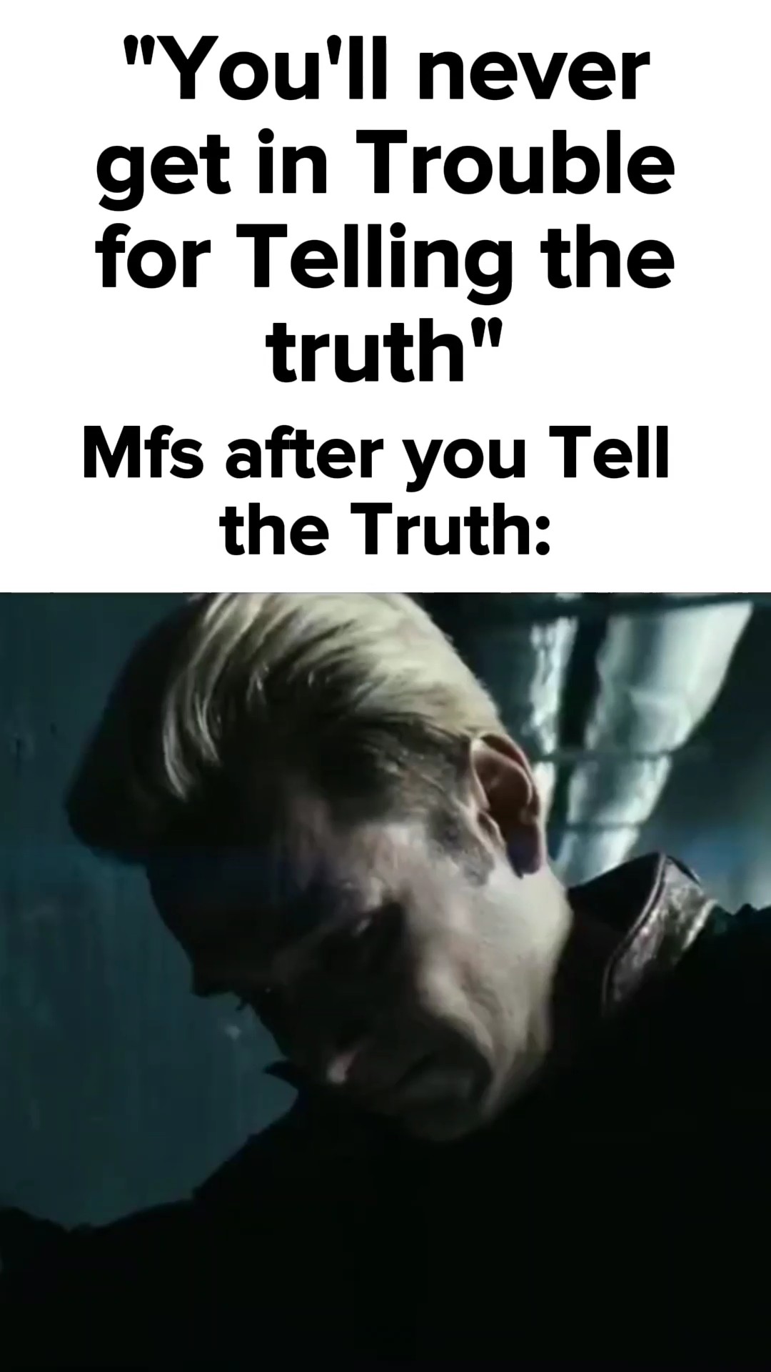 I cannot tell a lie