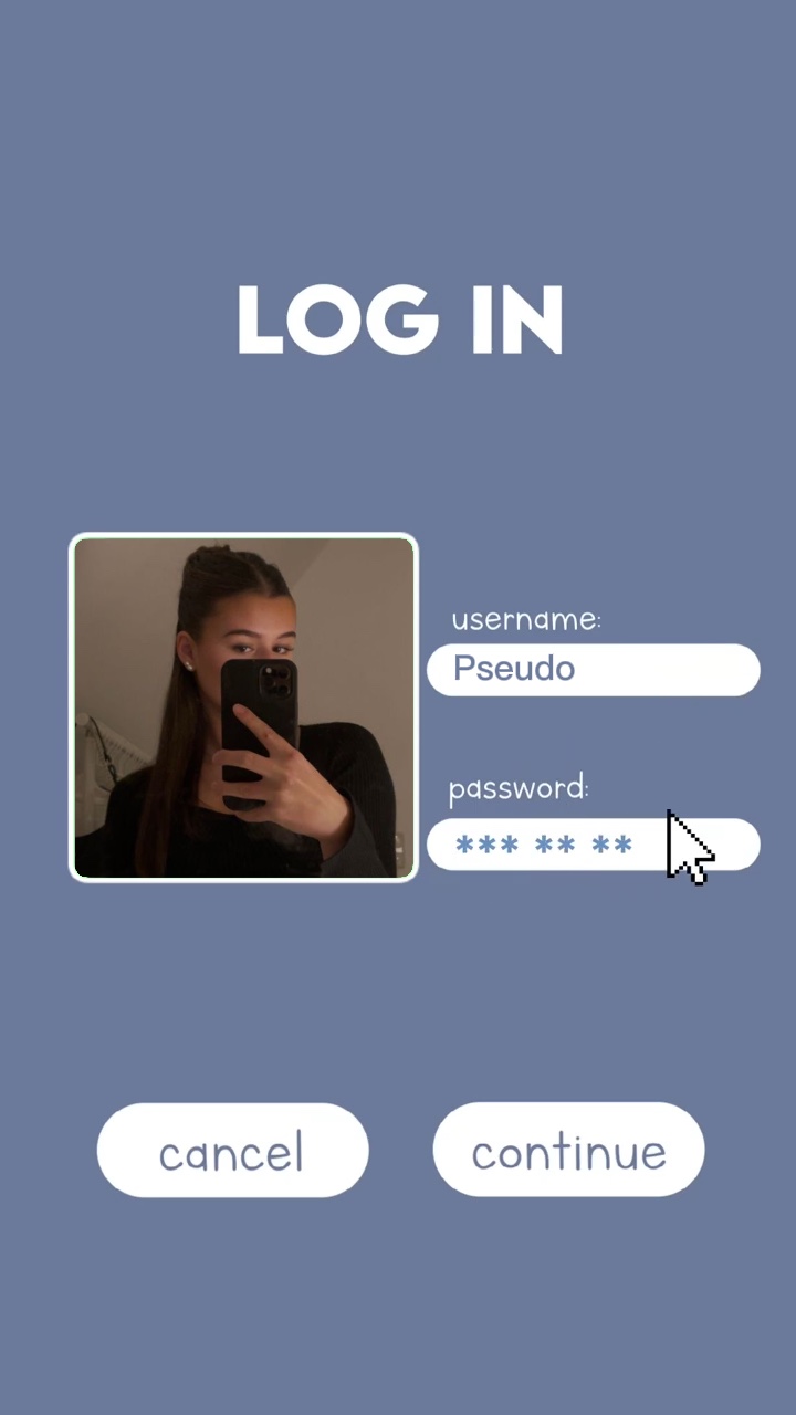 LOG IN ⌨️📸