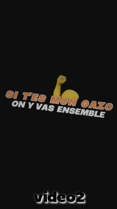 si t'es mon gazo 