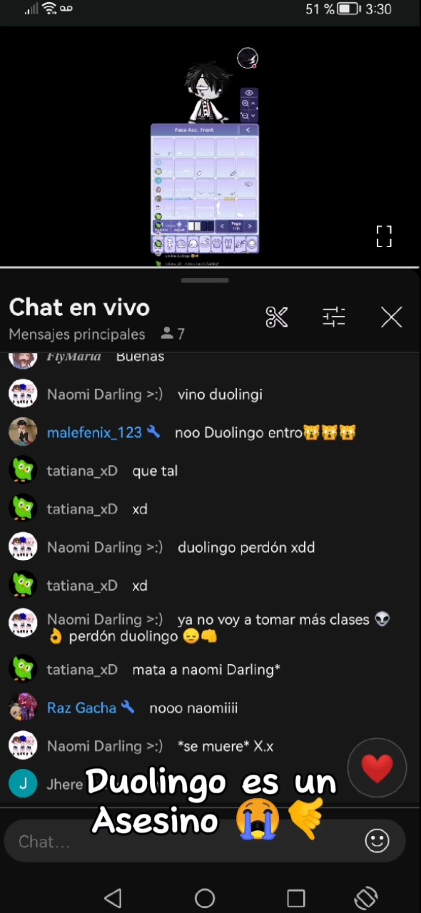 Me mató Duolinga 
