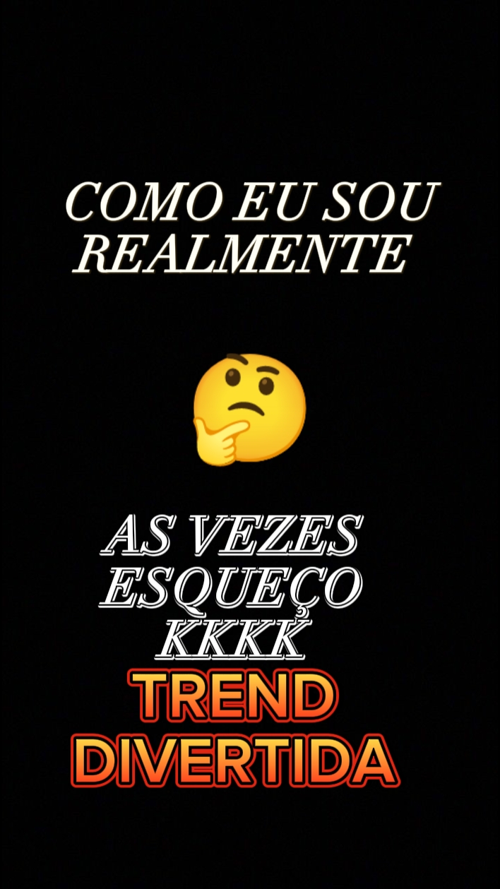 COMO SOU EU ?