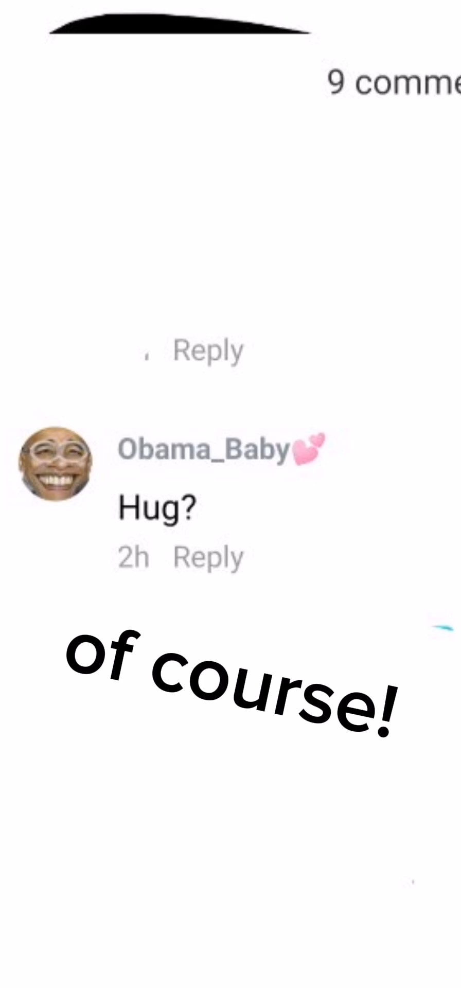 a hug for obama_baby