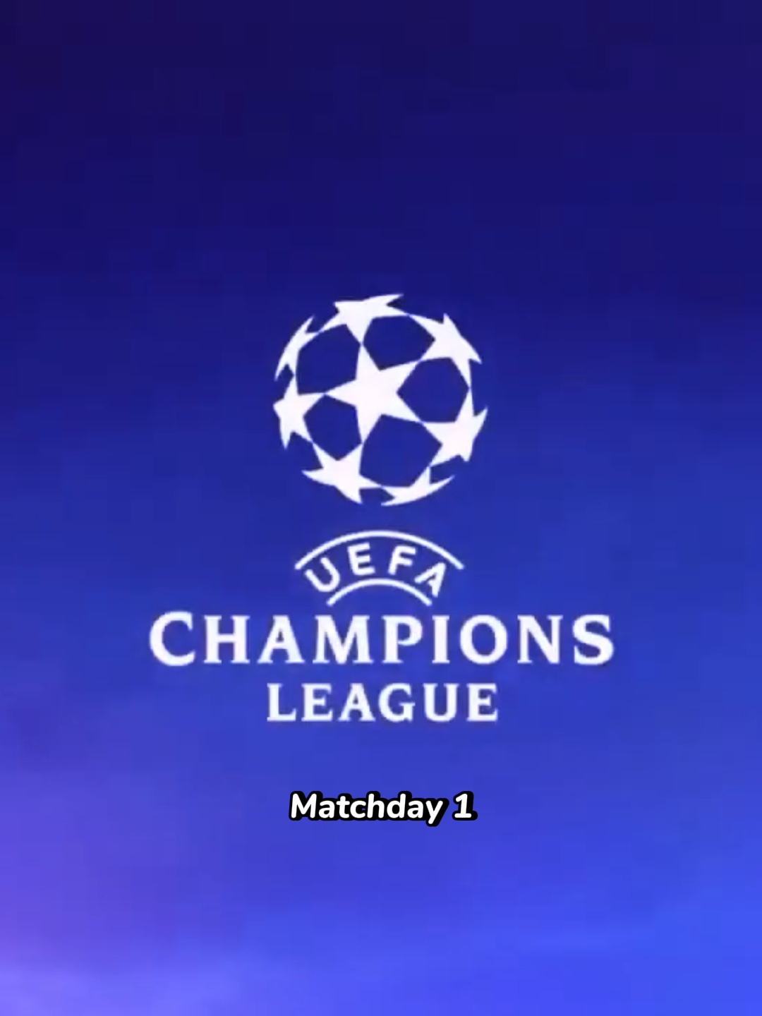 UCL Match day 1