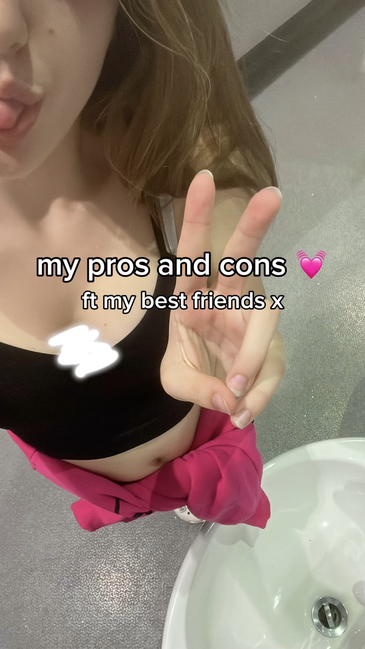 my pros and cons 💓