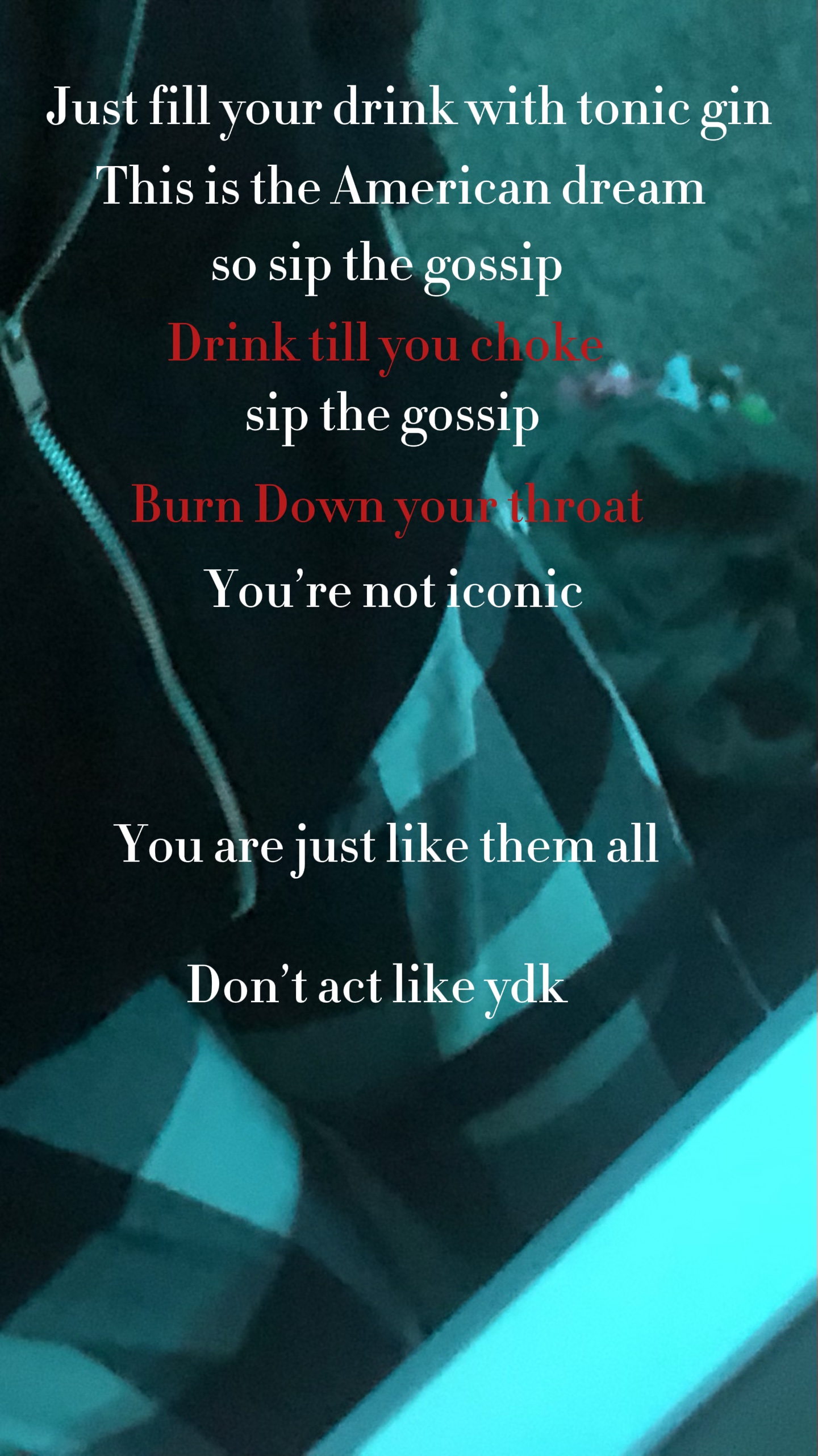 Sip the gossip 💋