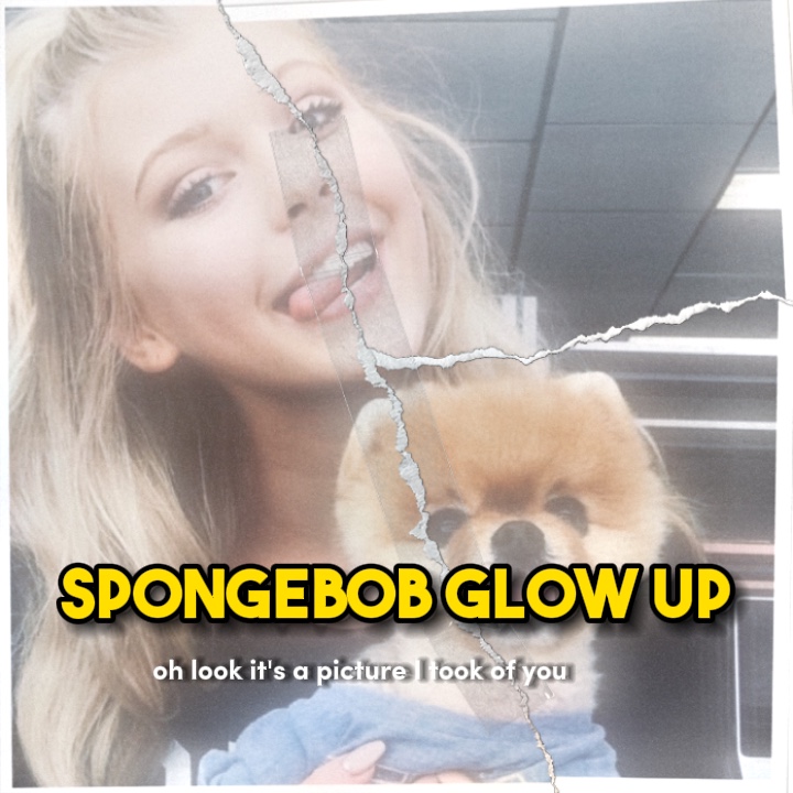 SpongeBob glow up👀