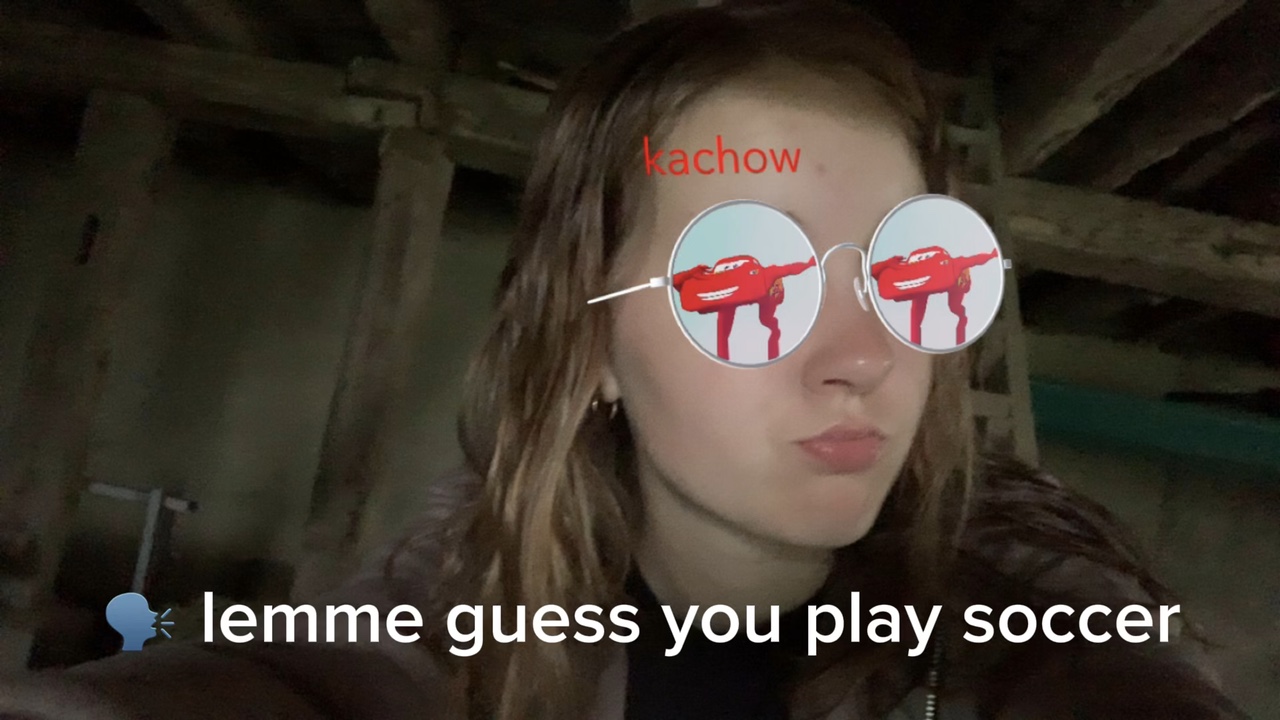 You play soccer?