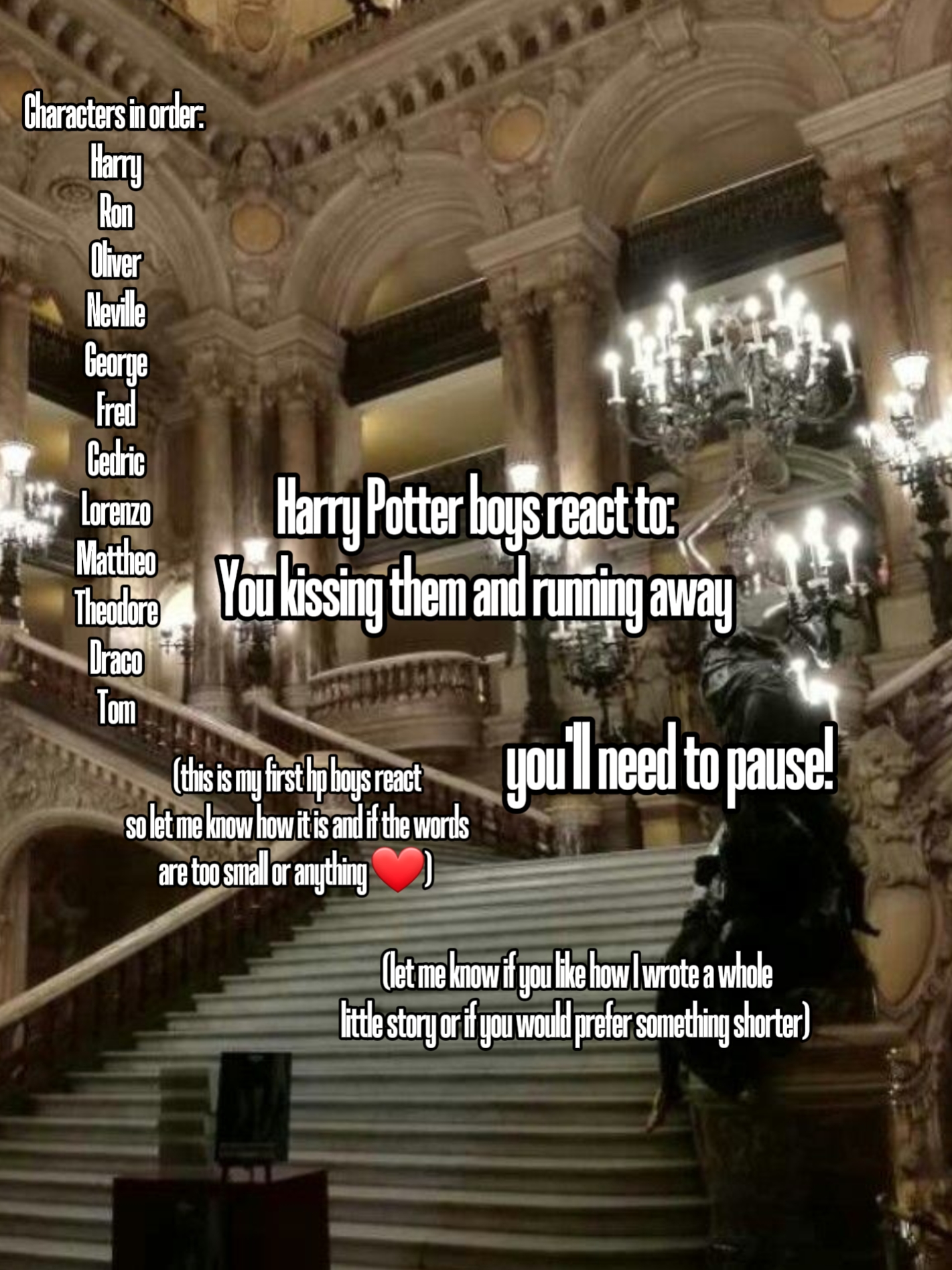 HP boys react to:
