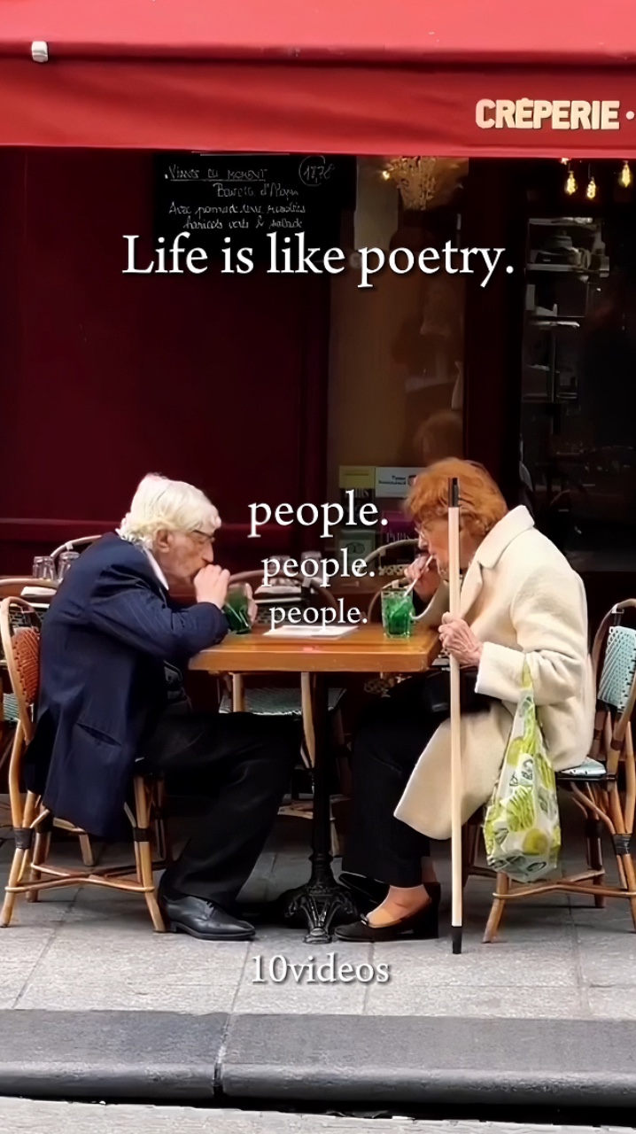 Life is like poetry.