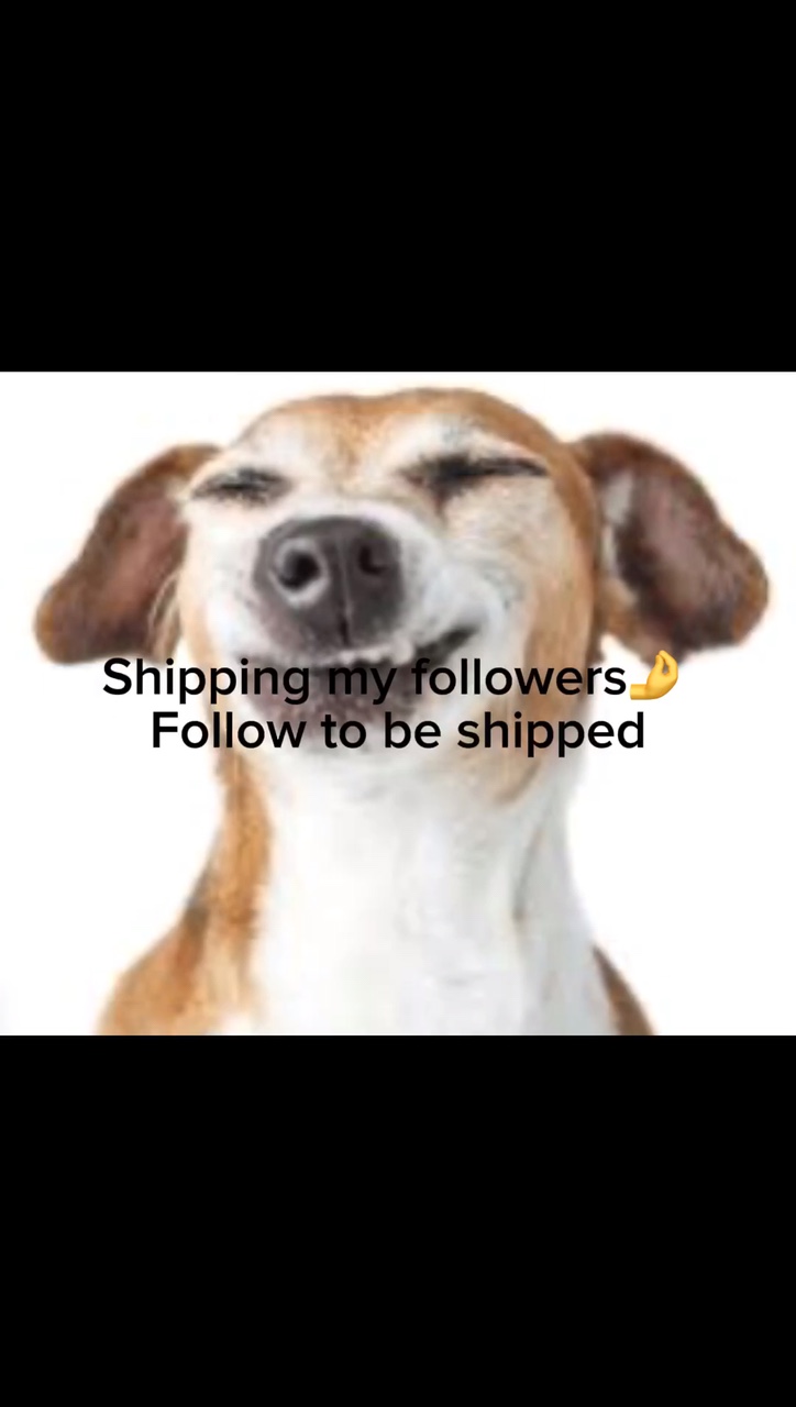 Follow to be shipped