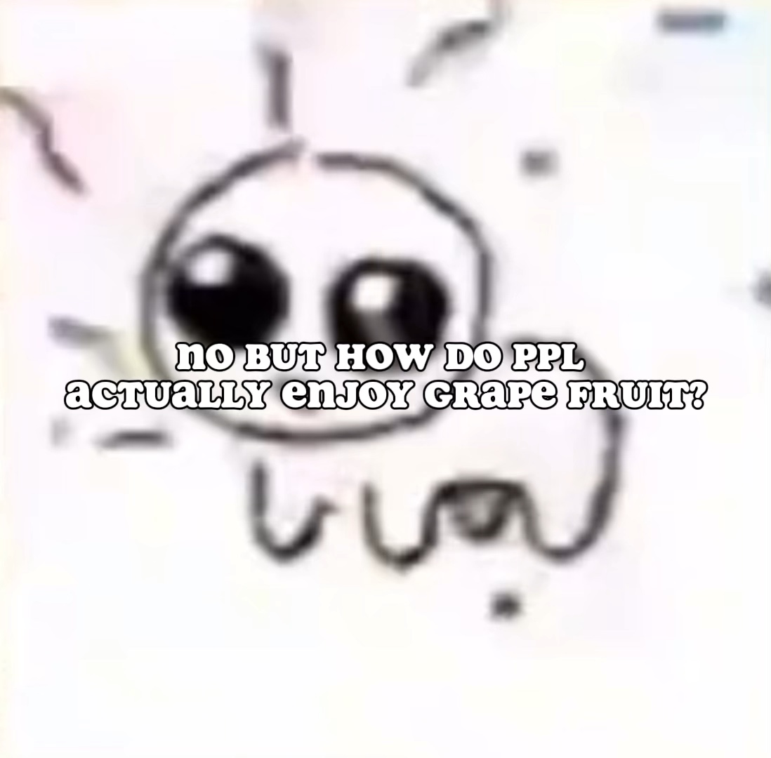 It’s bitter asf