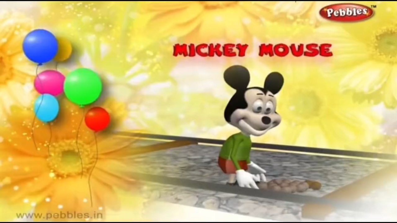 Mickey gets hit 