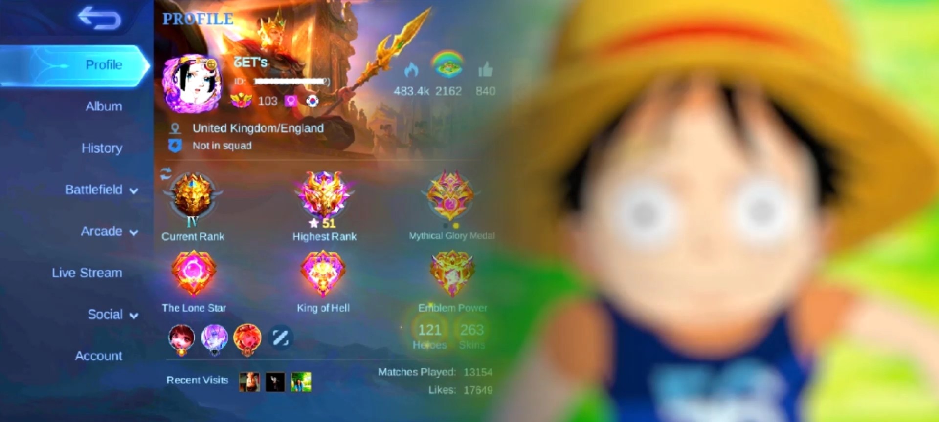 MLBB × Luffy <3