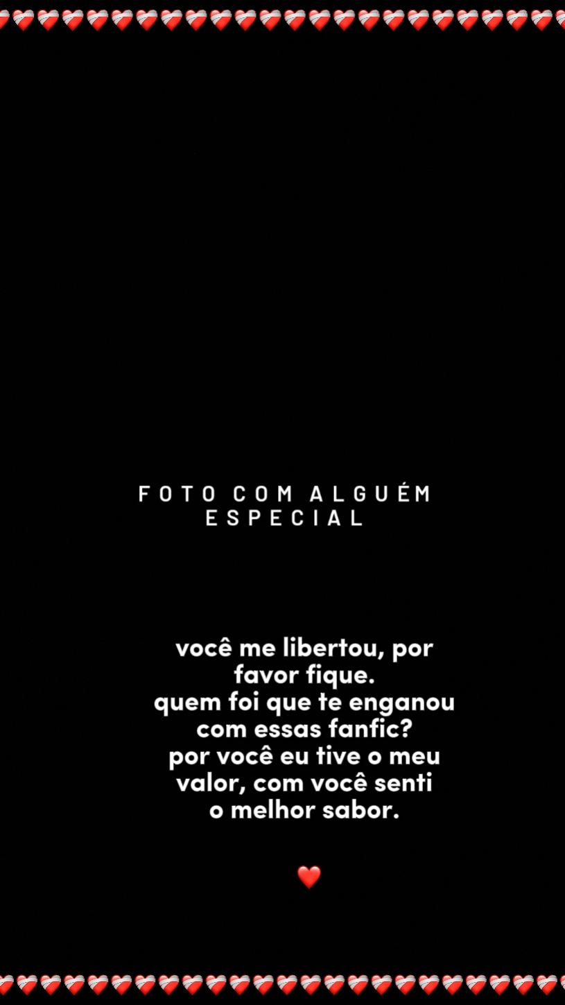 você me libertou...
