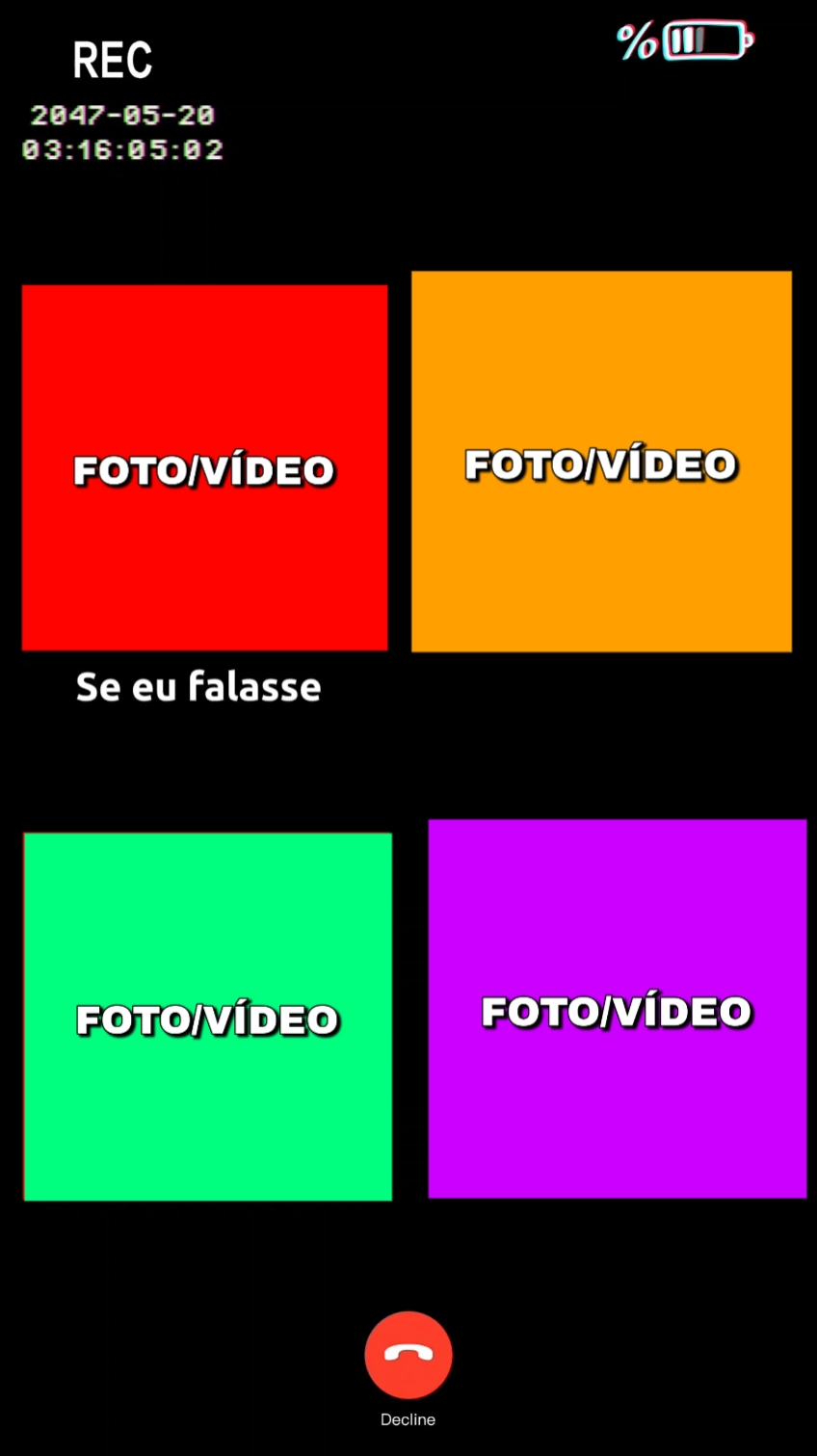 se eu pudesse falar 