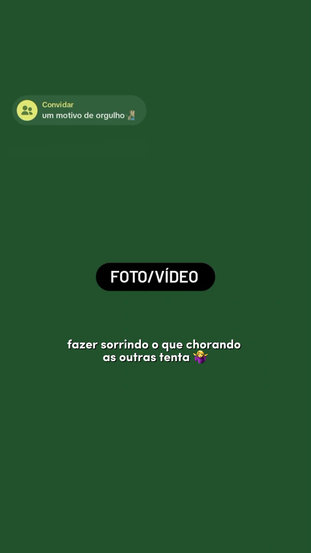 1 motivo de orgulho.