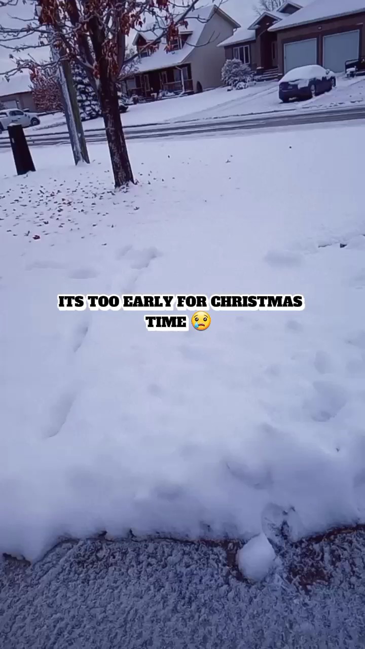 ITS TOO EARLY FOR-