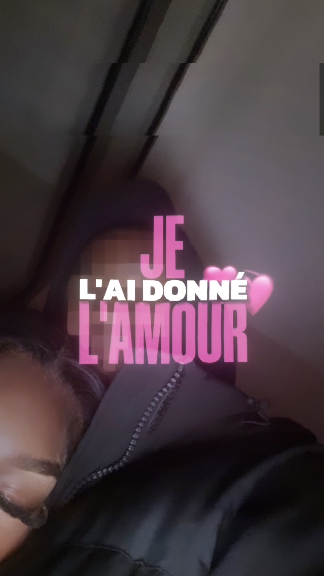 Je l’ai donné l’💞