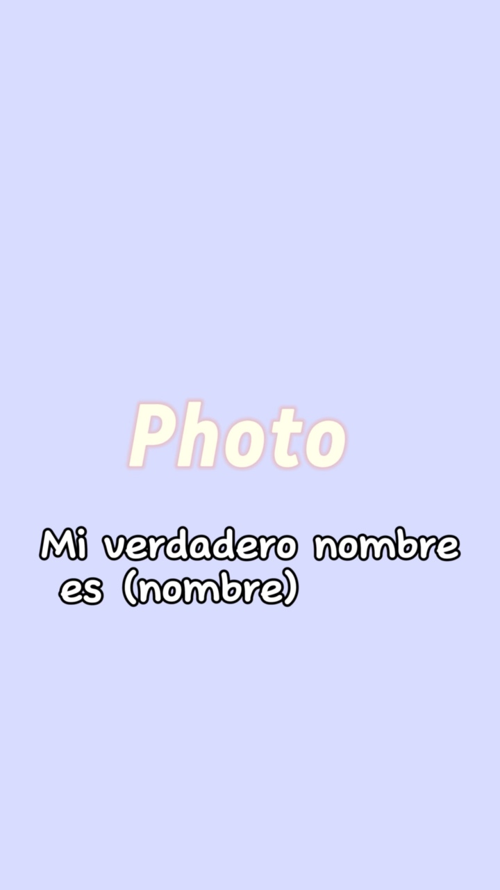 Mi nombre es