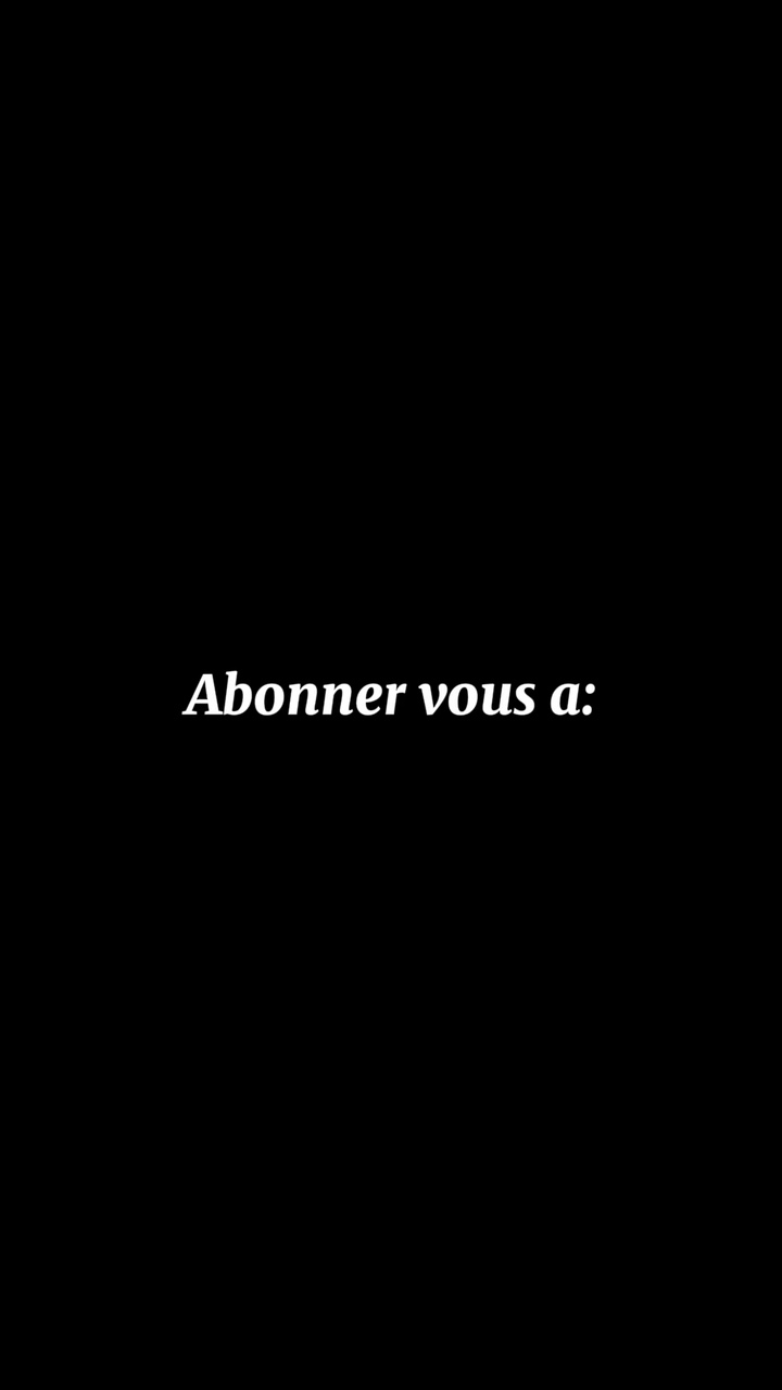 Abonner vous svp 