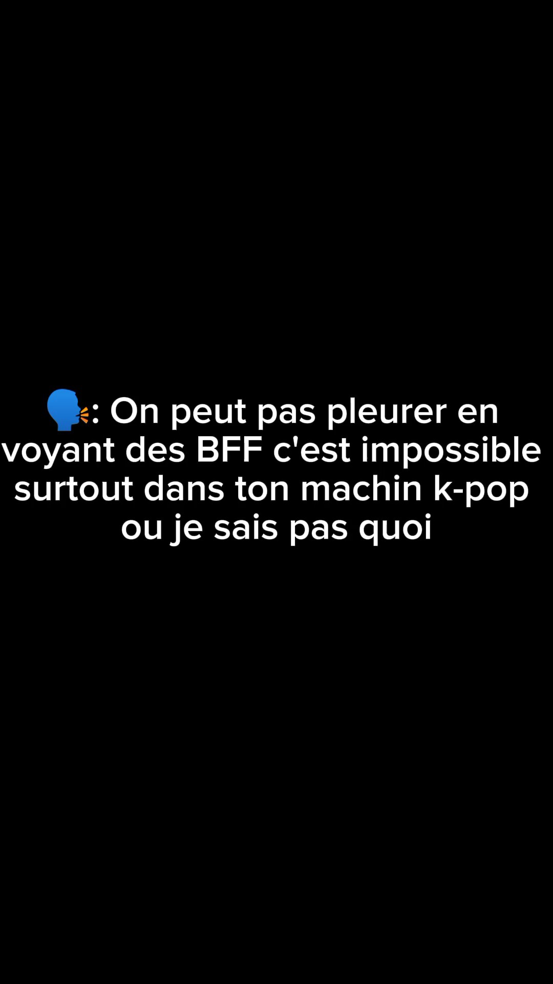 BFF kpop sad