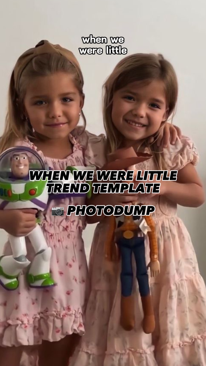 When we were little