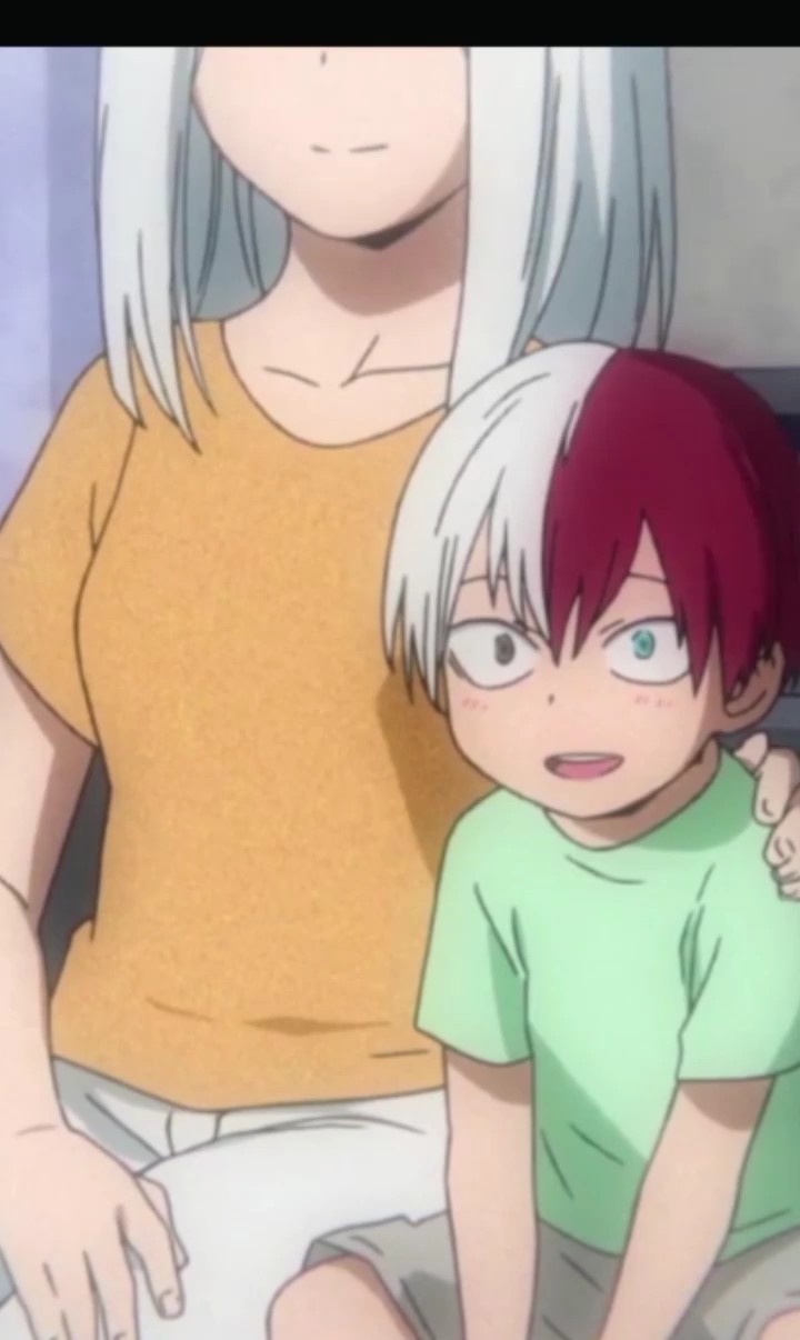 Todoroki as a kid