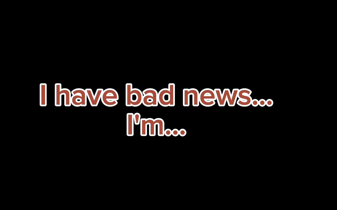 I'm... 