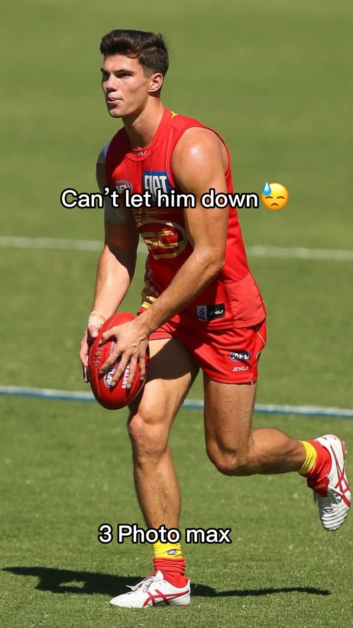 Can’t let him down