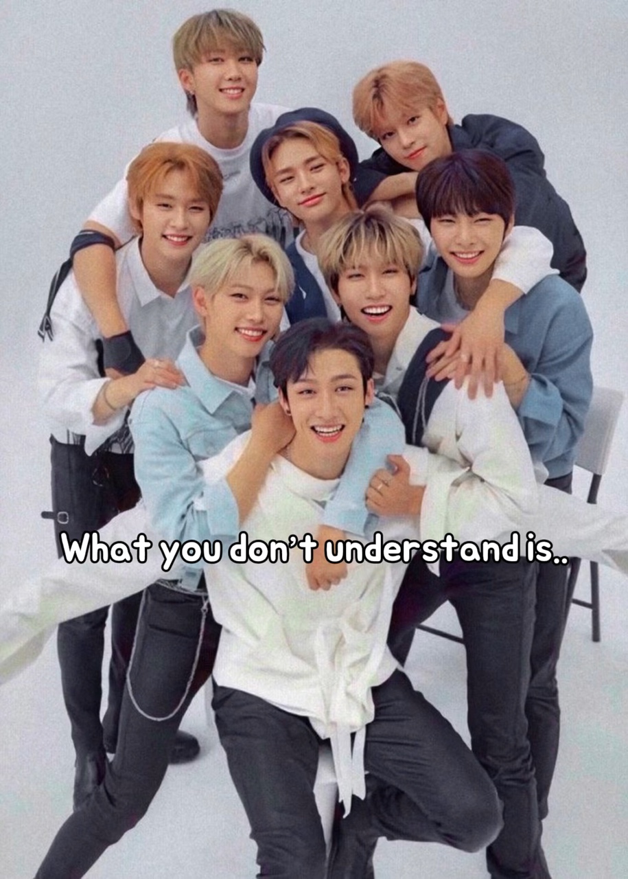 Stray kids are my…..