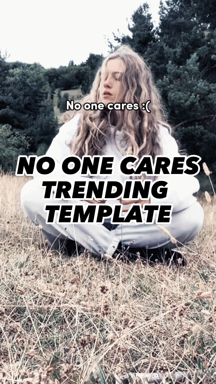 no one cares