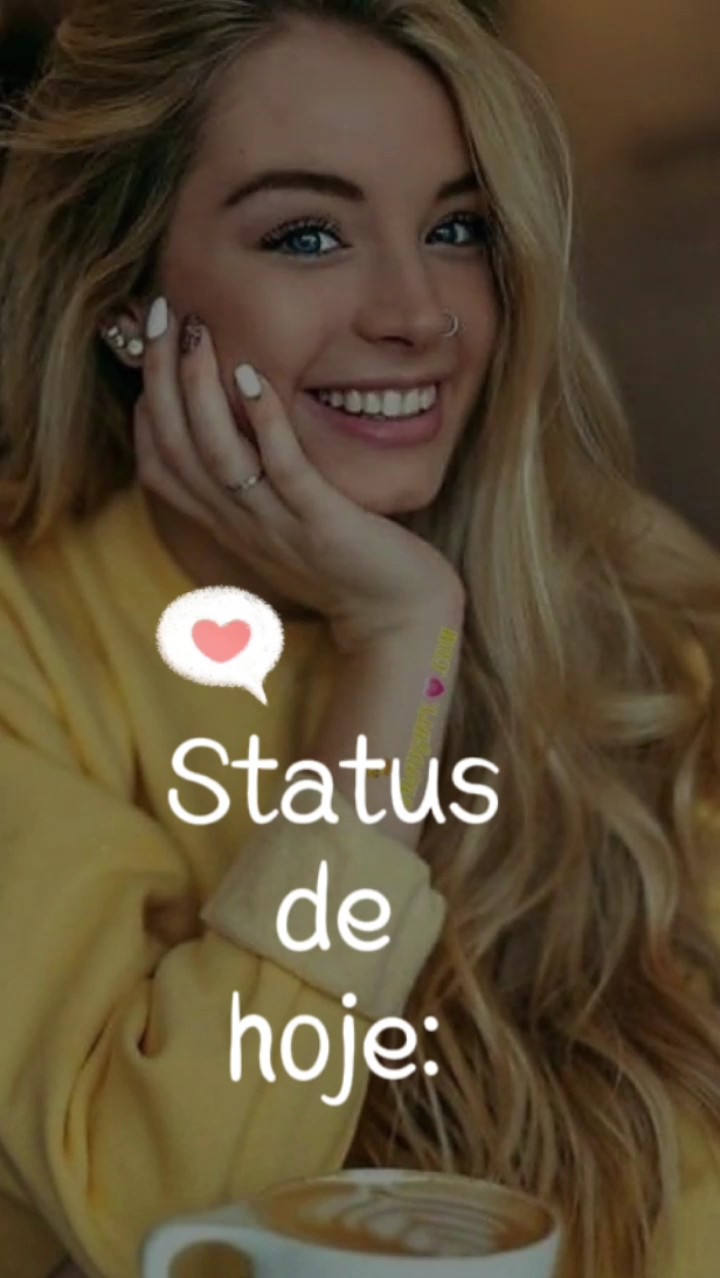 status  de hoje 