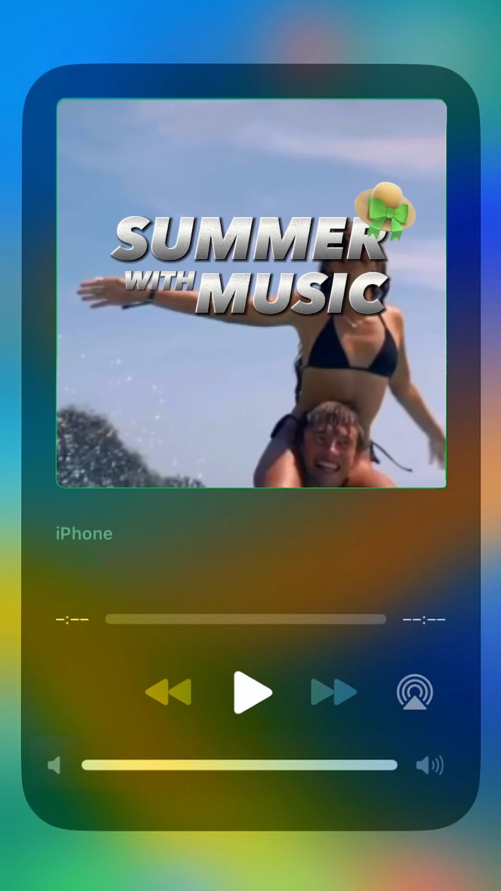 SUMMER MUSIC 🌈