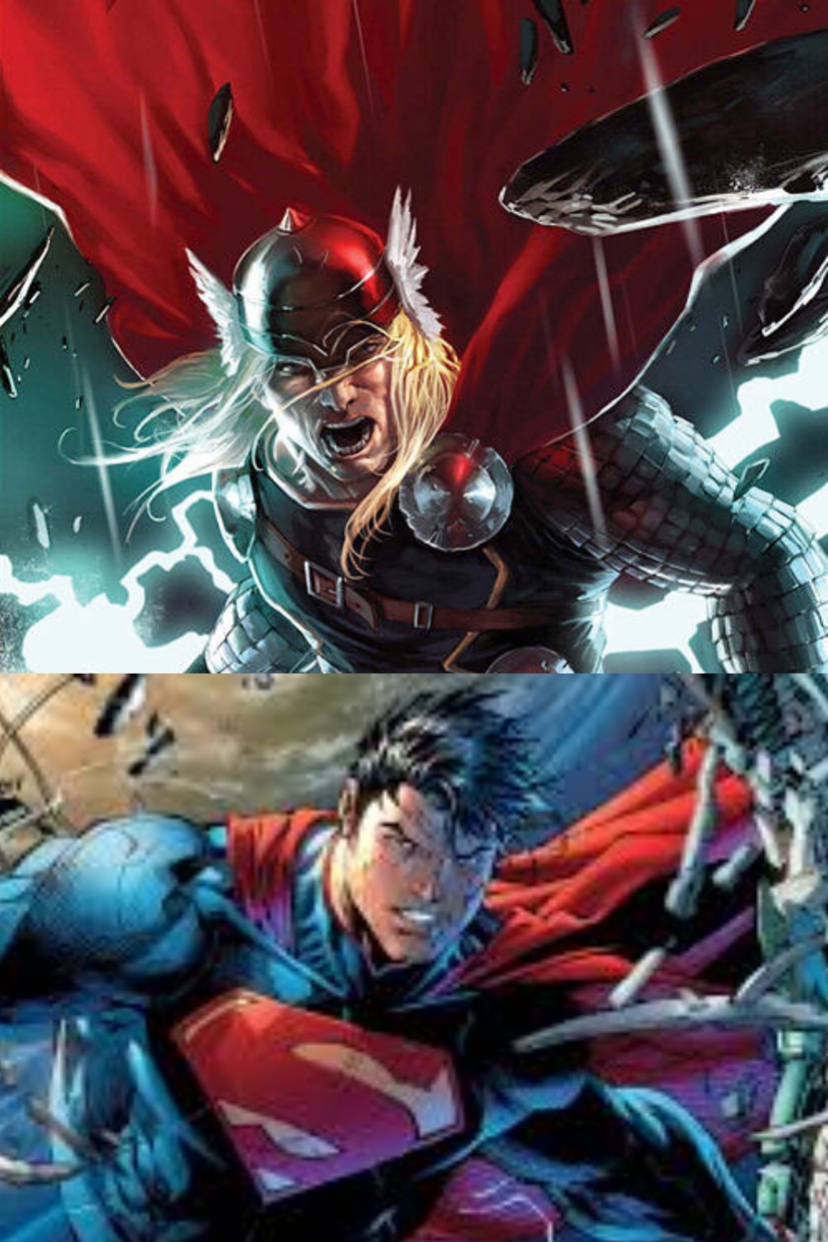 THOR VS SUPERMAN