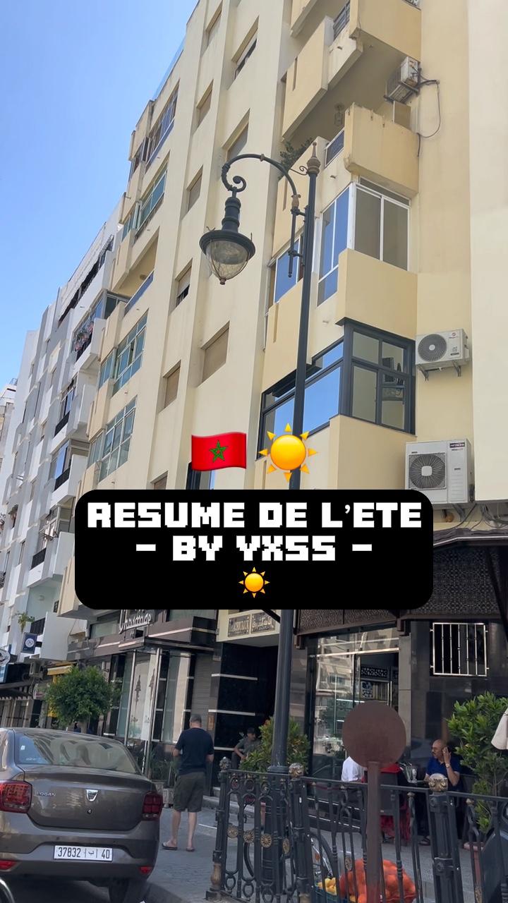 Résumé de l’été ☀️