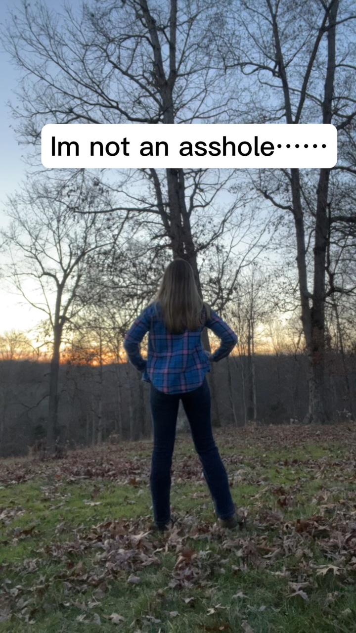 I’m not an asshole 