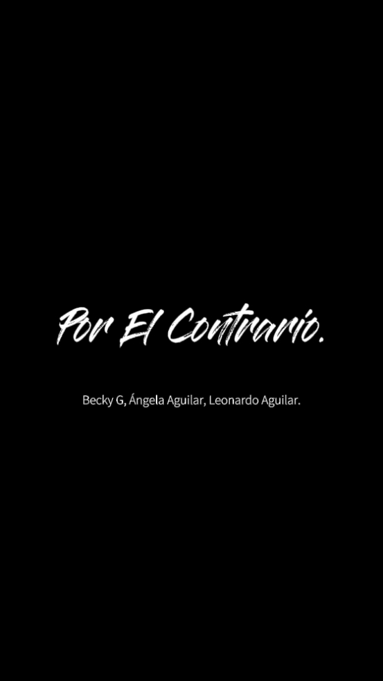Por El Contrario.