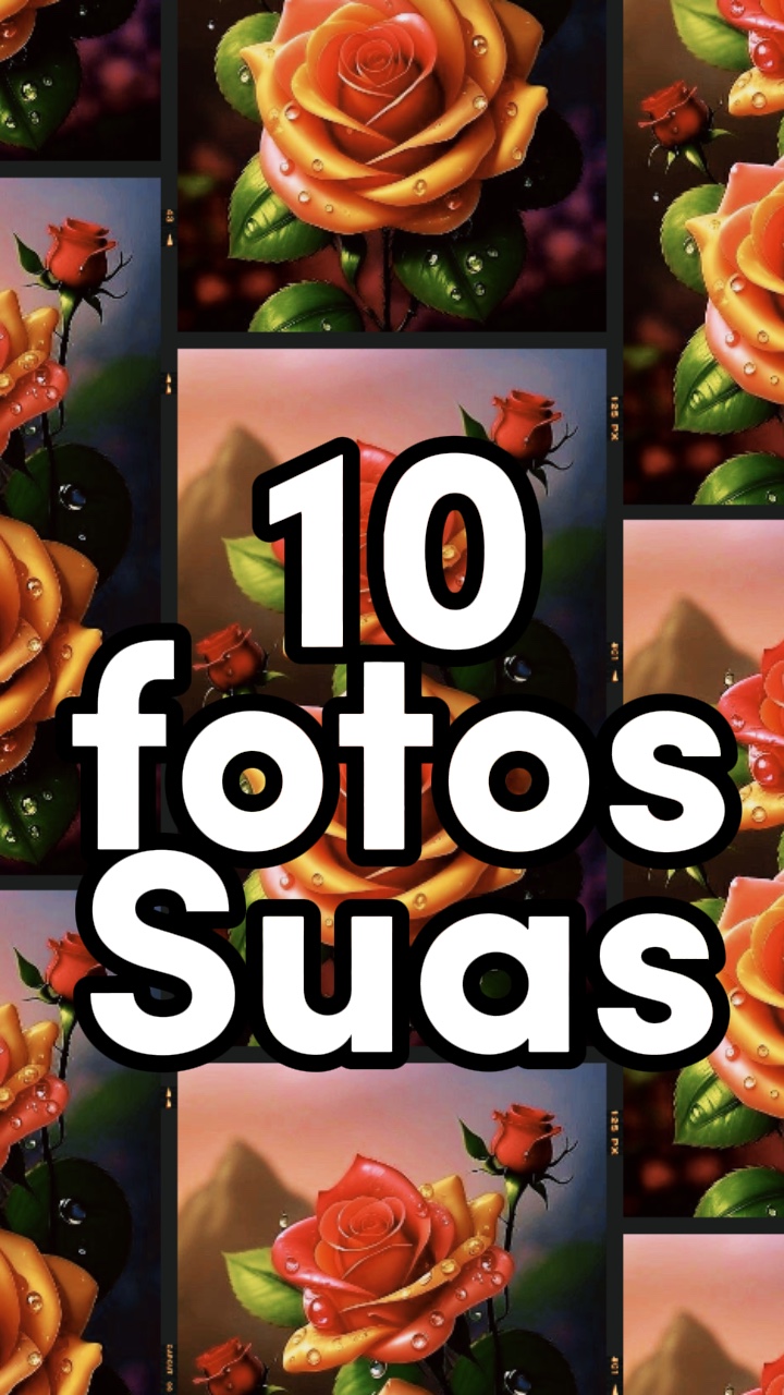 Vídeo com suas fotos