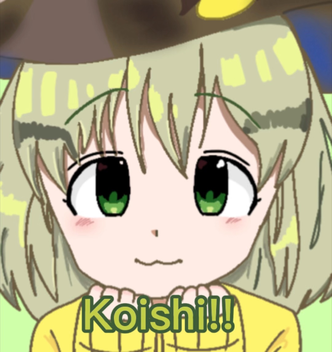 I drew Koishi❤️