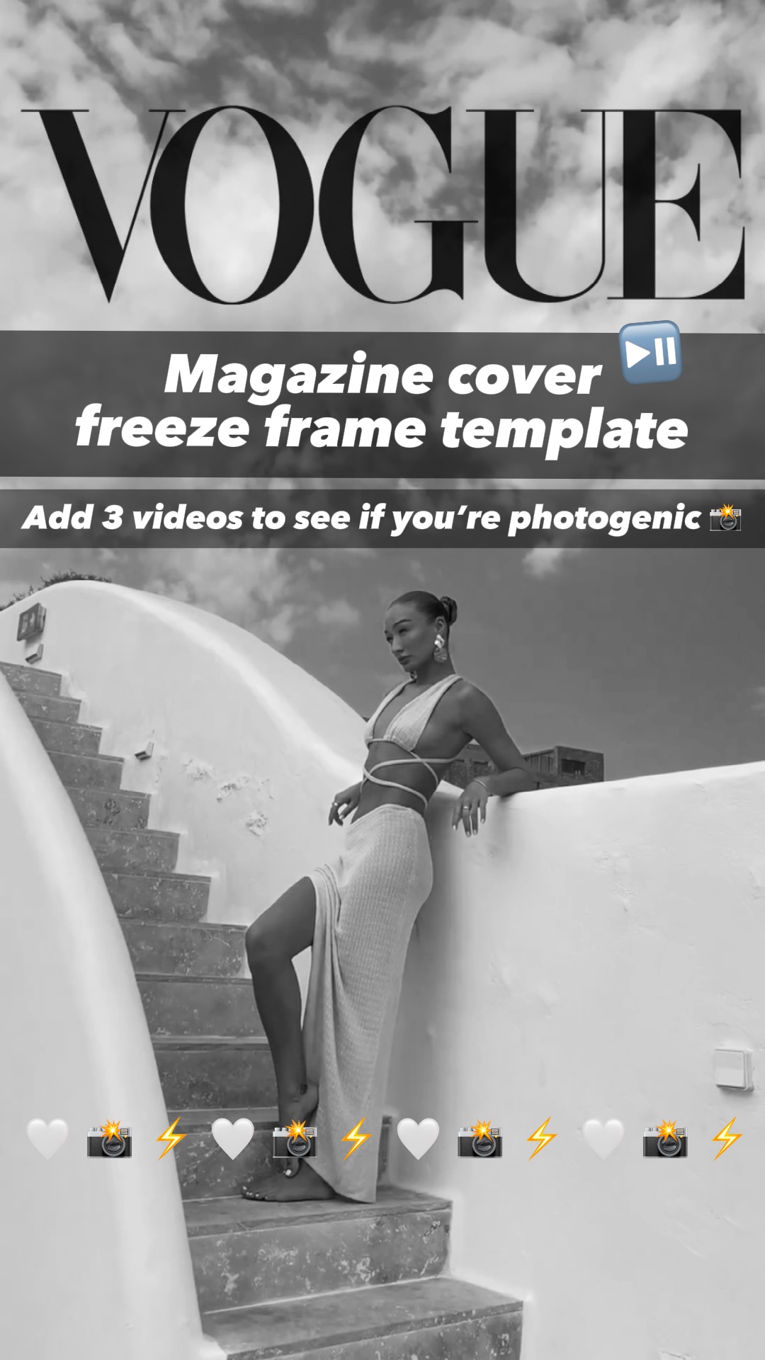 Vogue freeze frame ⏯️