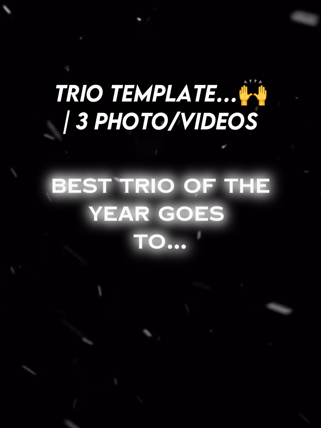 Best Trio 🙌🥇🤞🗿