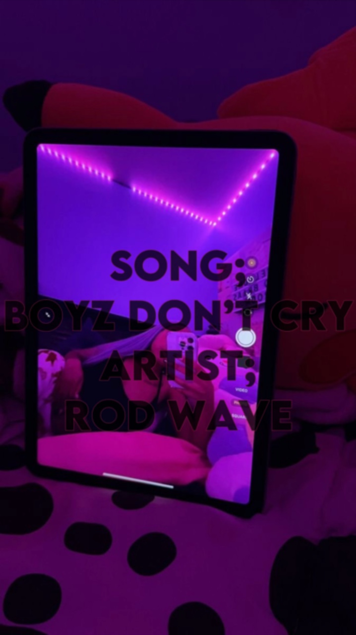 Boyz don’t cry